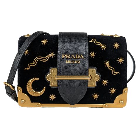 prada bag with moon and stars|Prada cahier moon and stars.